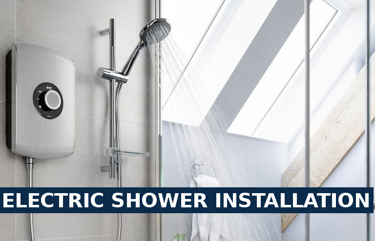 Electric shower installation Rush Green