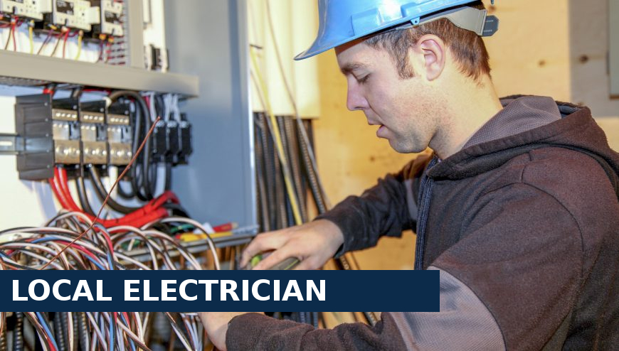 Local electrician Rush Green